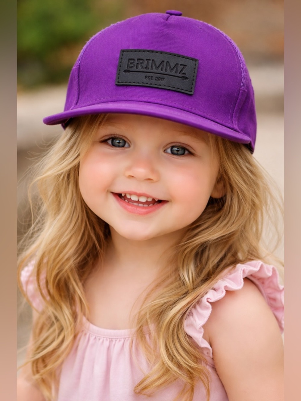 Brimmz Purple Toddler Hat